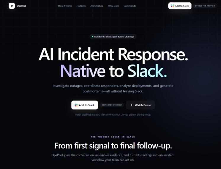 OpsPilot – screenshot 1