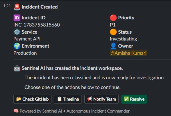 Sentinel AI – screenshot 3