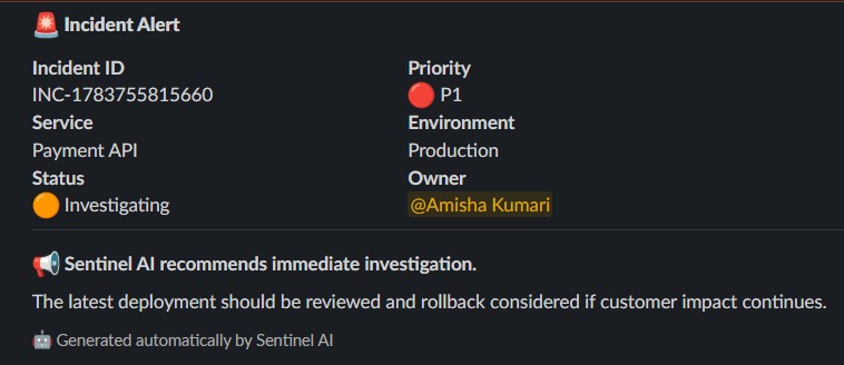 Sentinel AI – screenshot 5