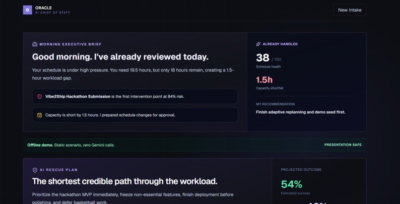 Oracle Deadline AI – screenshot 3