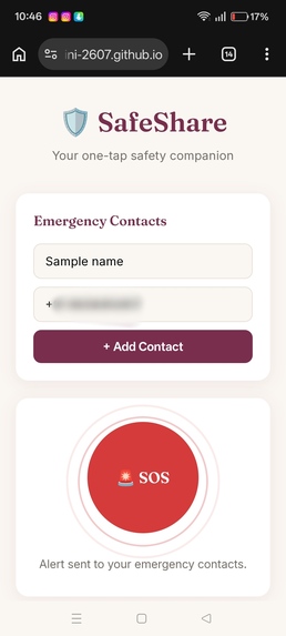 SafeShare – screenshot 1