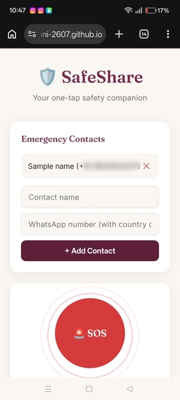 SafeShare – screenshot 2