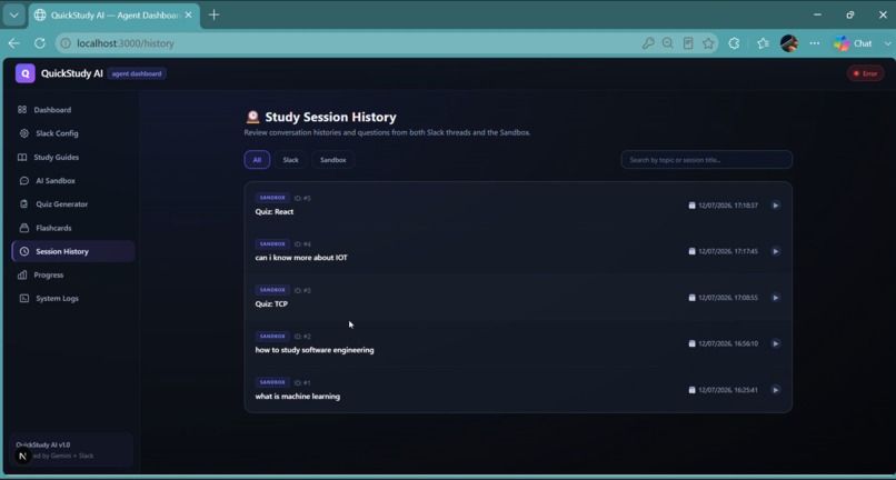 QuickStudy AI – screenshot 3