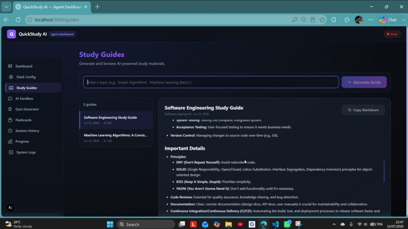 QuickStudy AI – screenshot 9
