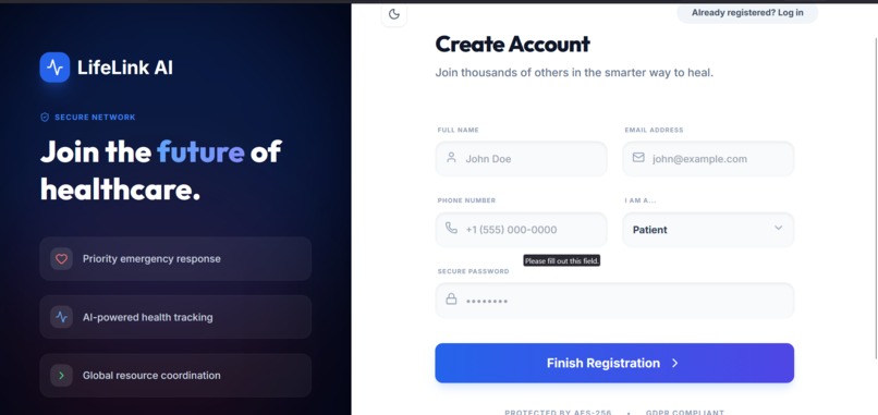 LifeLink AI – screenshot 2