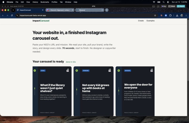 ImageCarousel – screenshot 1