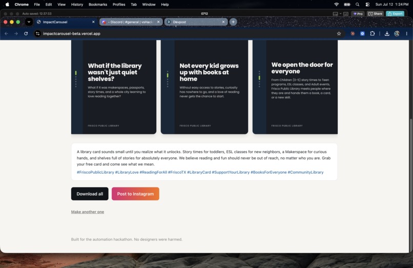 ImageCarousel – screenshot 2