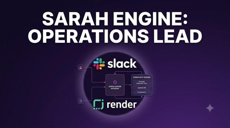 Sarah Operations Lead – screenshot 1