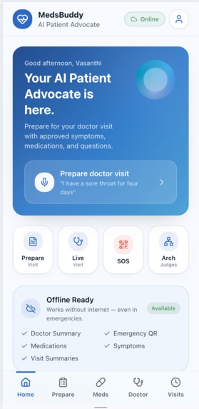 MedsBuddy – AI Patient Advocate – screenshot 1