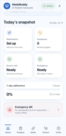 MedsBuddy – AI Patient Advocate – screenshot 4
