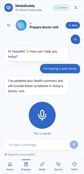 MedsBuddy – AI Patient Advocate – screenshot 5