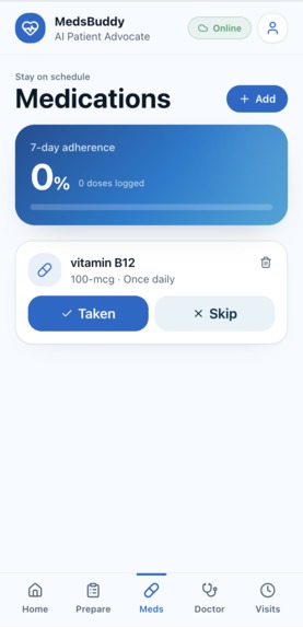 MedsBuddy – AI Patient Advocate – screenshot 6