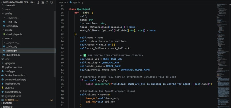 Qwen-Dev-Swarm – screenshot 3