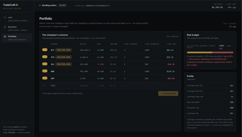 TradeCraft AI – screenshot 3