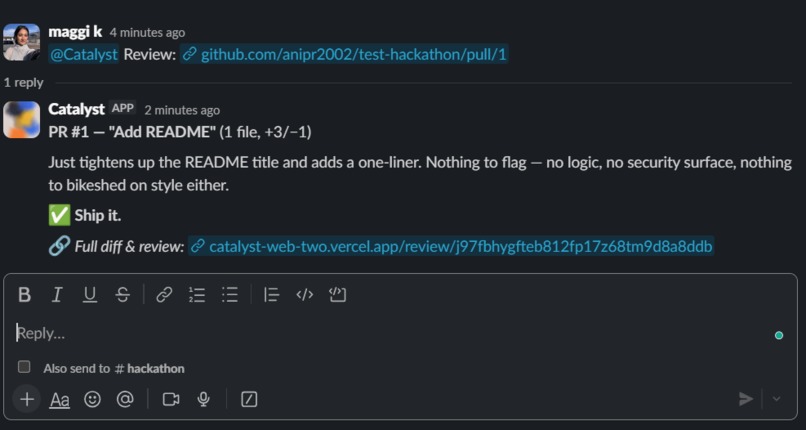 Catalyst – screenshot 6