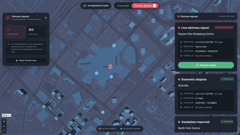 CrimeWatcher – screenshot 1