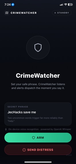 CrimeWatcher – screenshot 4