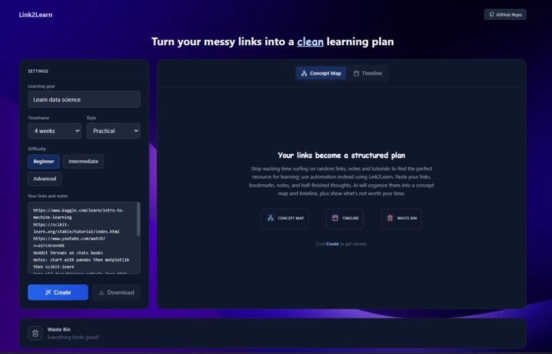 Link2Learn – screenshot 2