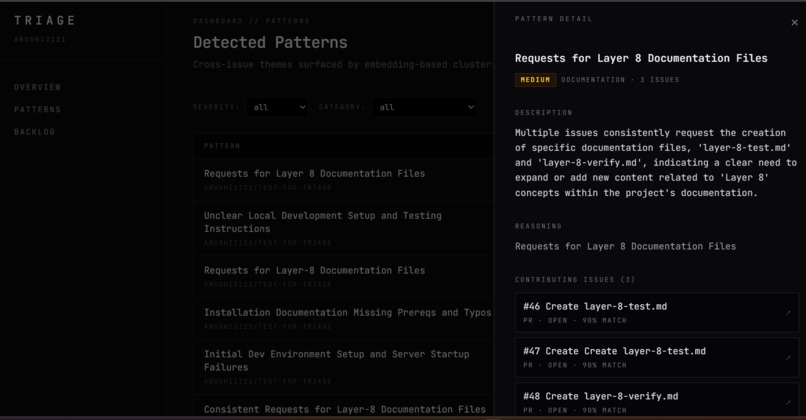 Triage – screenshot 6