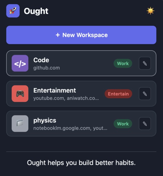 Ought – screenshot 1