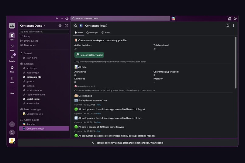 Consensus – screenshot 4