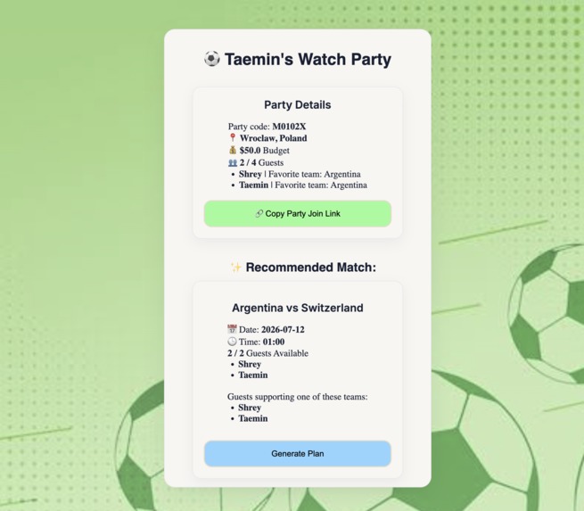 World Cup Party Organizer – screenshot 4