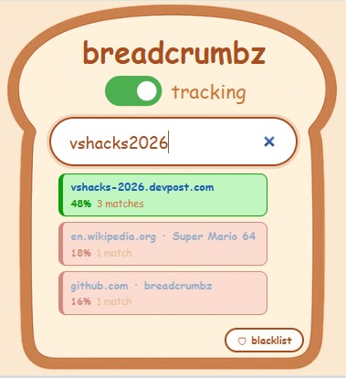 breadcrumbz – screenshot 1