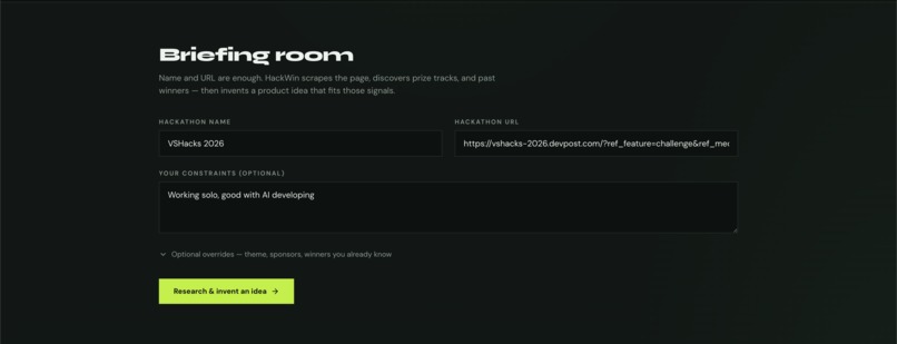 HackWin – screenshot 1