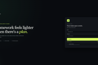 Aster Homework Planner