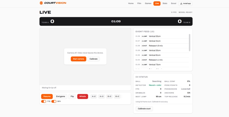CourtVision – screenshot 3