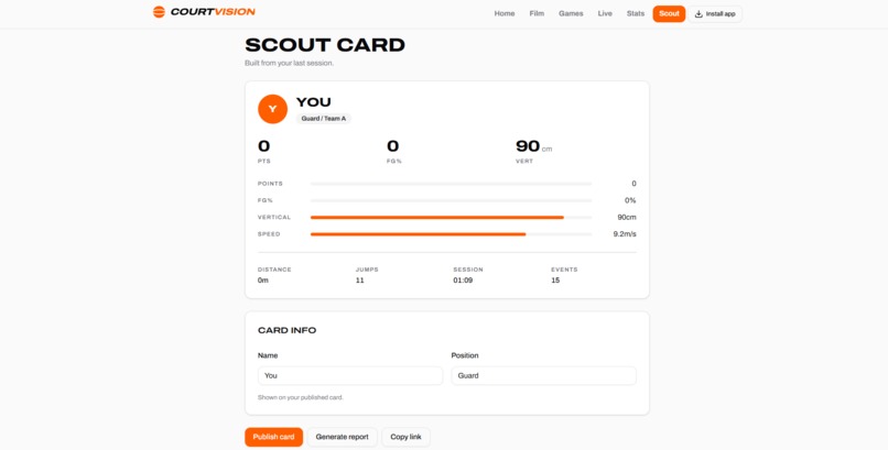 CourtVision – screenshot 4