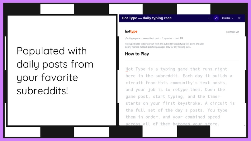Hot Type - Daily Typing Practice – screenshot 3