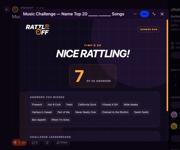 Rattle Off – screenshot 3