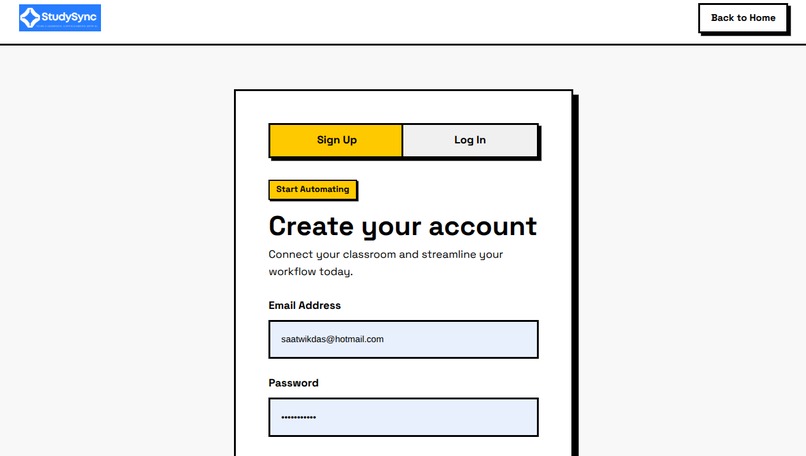 StudySync – screenshot 2