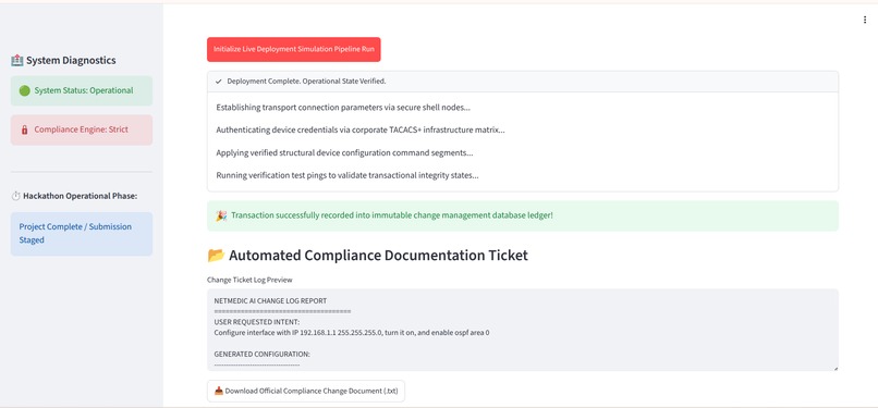 NetMedic Automation – screenshot 1