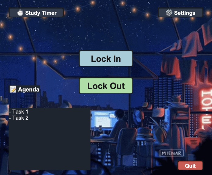 Project: Lock In – screenshot 1