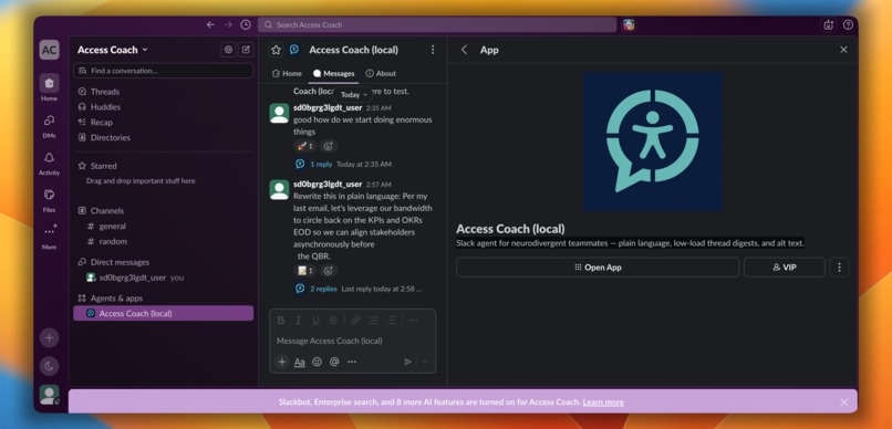 Access Coach  – screenshot 2