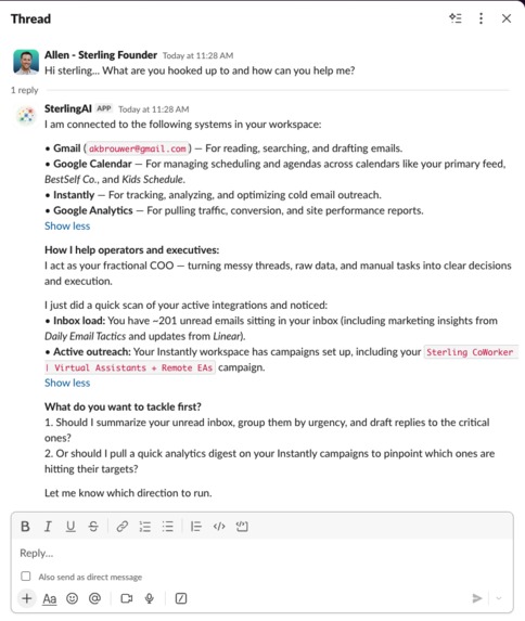 Sterling CoWorker – screenshot 2