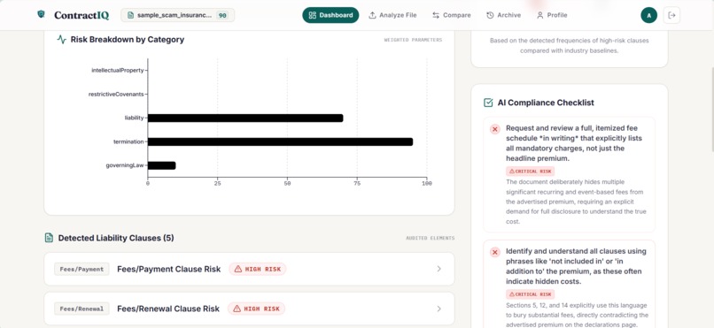 CONTRACTIQ – screenshot 6