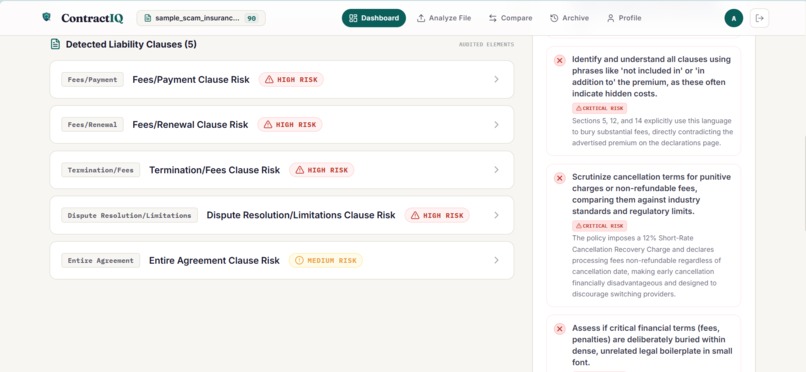CONTRACTIQ – screenshot 8
