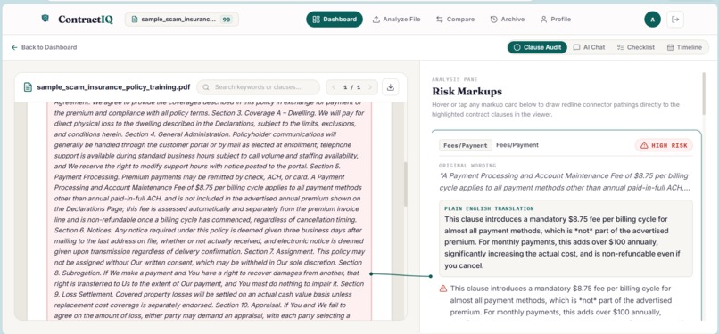 CONTRACTIQ – screenshot 14
