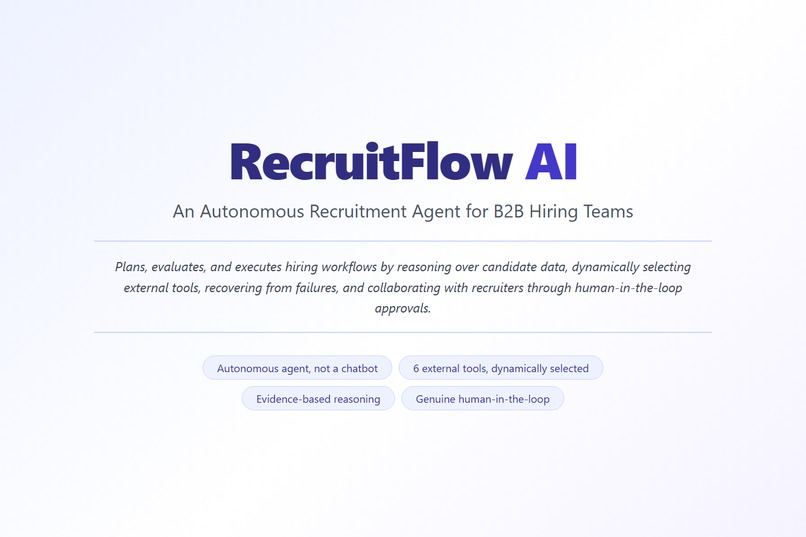 RecruitFlow AI – screenshot 4