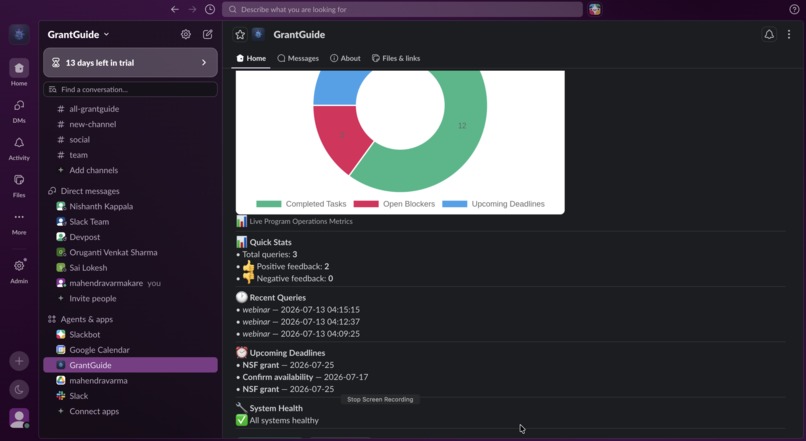 GrantGuide – screenshot 5