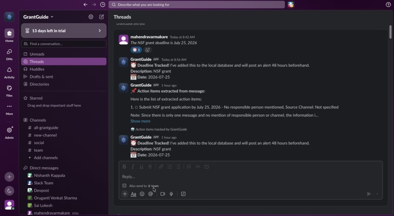 GrantGuide – screenshot 6
