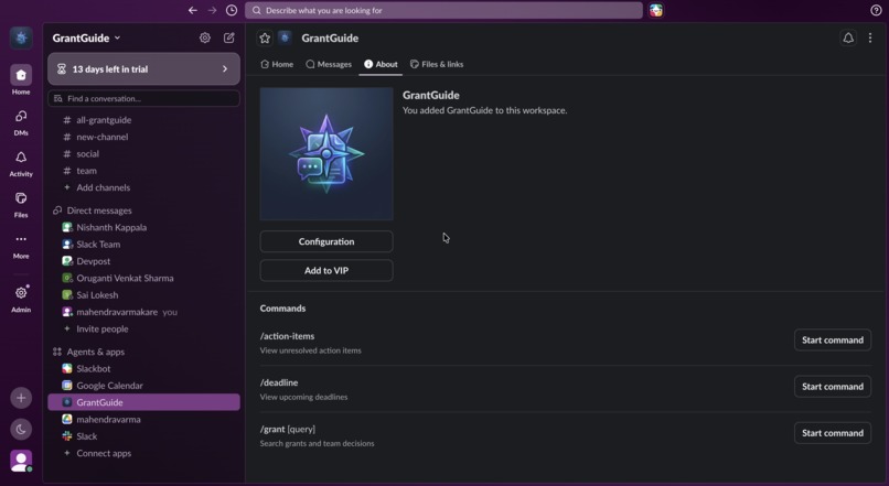 GrantGuide – screenshot 9