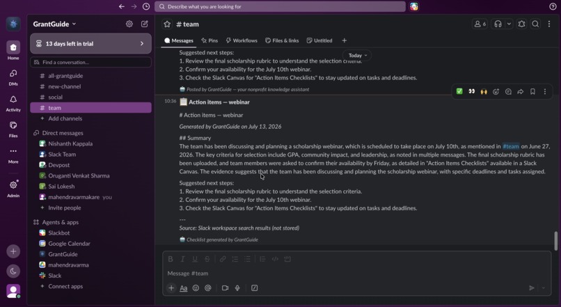 GrantGuide – screenshot 10