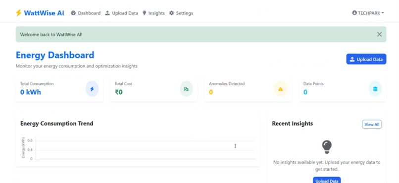 WattWise AI – screenshot 2