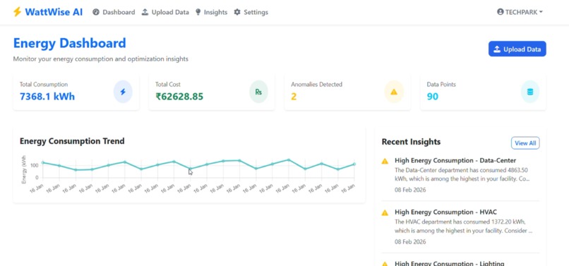 WattWise AI – screenshot 3