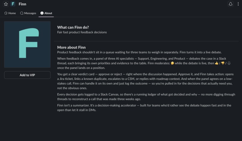 Finn – screenshot 2