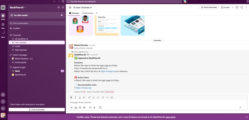 SlackFlow AI – screenshot 1